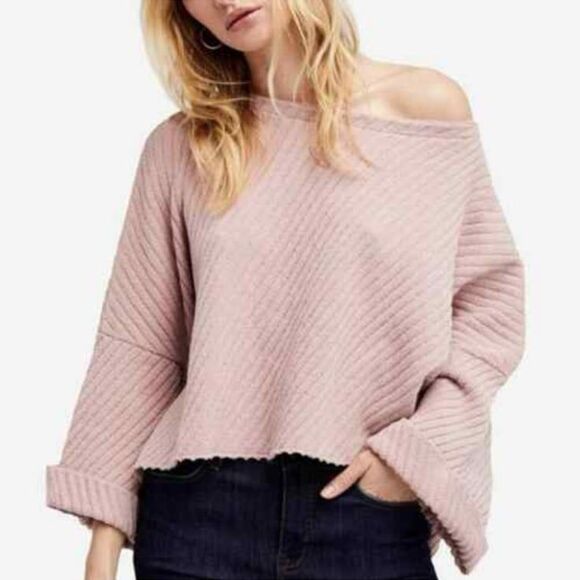 Free People Sweaters - Free People I Can’t Wait Cropped Sweater